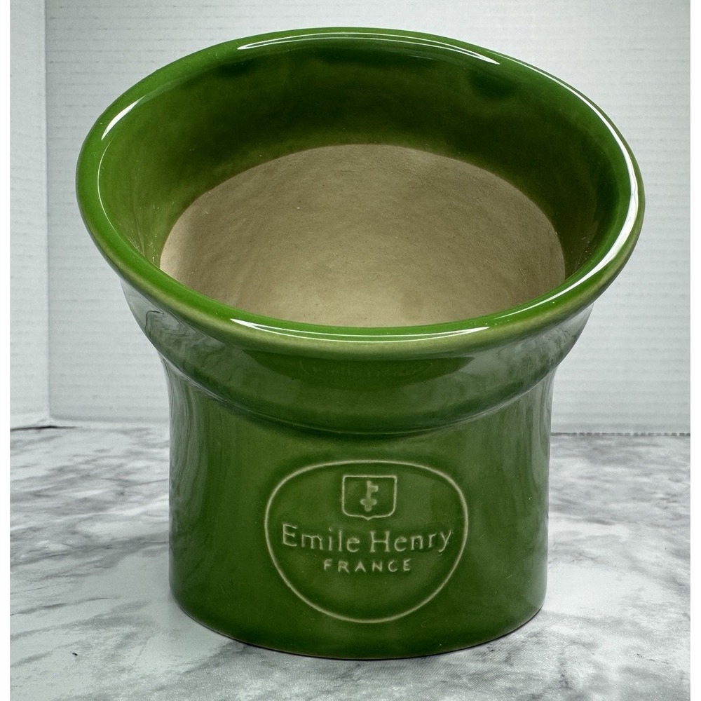 Emile Henry SALT PIG Cellar Green Vert Ceramic Hard to Find Color Mother's Day!